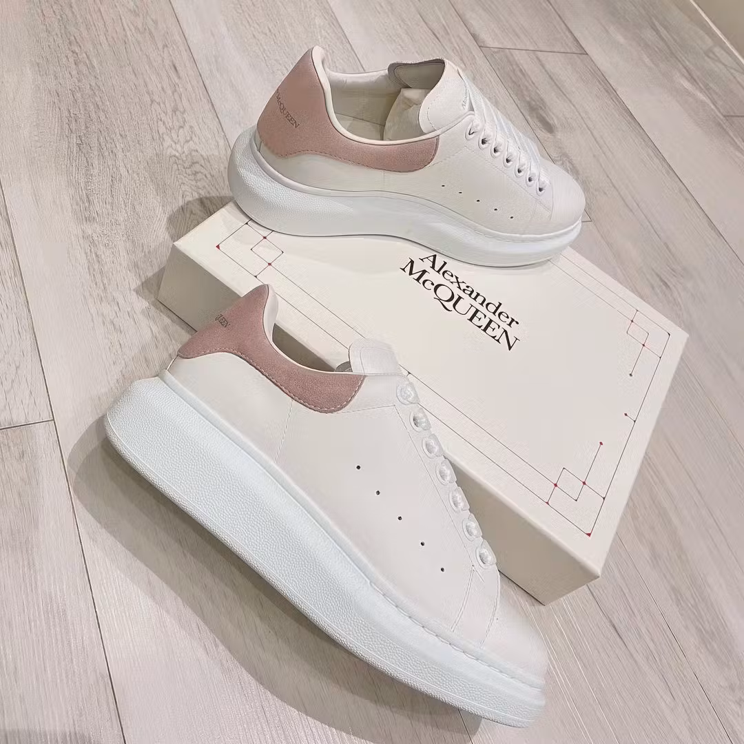 (Women) Alexander McQueen Oversized Sneaker 'White Patchouli' 2019 553770WHGP79182 (Women) Alexander McQueen Oversized Sneaker 'White Patchouli' 2019 553770WHGP79182